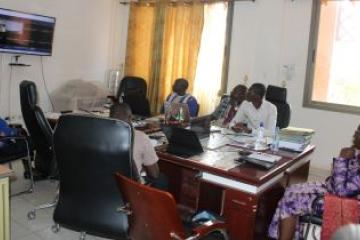 L'équipe PNIN Burkina en ligne a participé à toutes les sessions