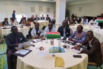 Une vue des participants 