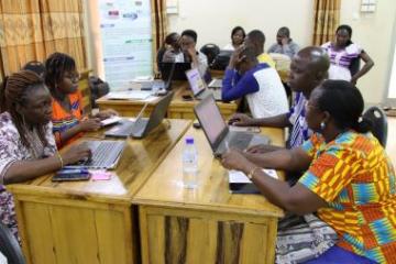 Les participants à l'issu de l'atelier ont rédigé des policy brief qui serviront d'outils de plaidoyer 
