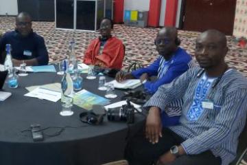 La délégation du Burkina Faso à Lusaka 